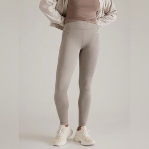 Athleta Delancey Skyline Tight Legging M Medium Herringbone Grey Texture #824993